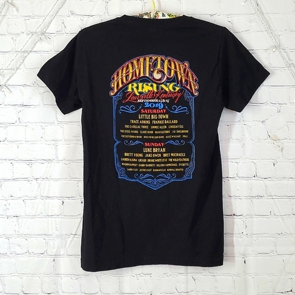 Hometown Rising Country Music Festival 2019 Louisville Kentucky Graphic Tshirt S - Picture 3 of 17